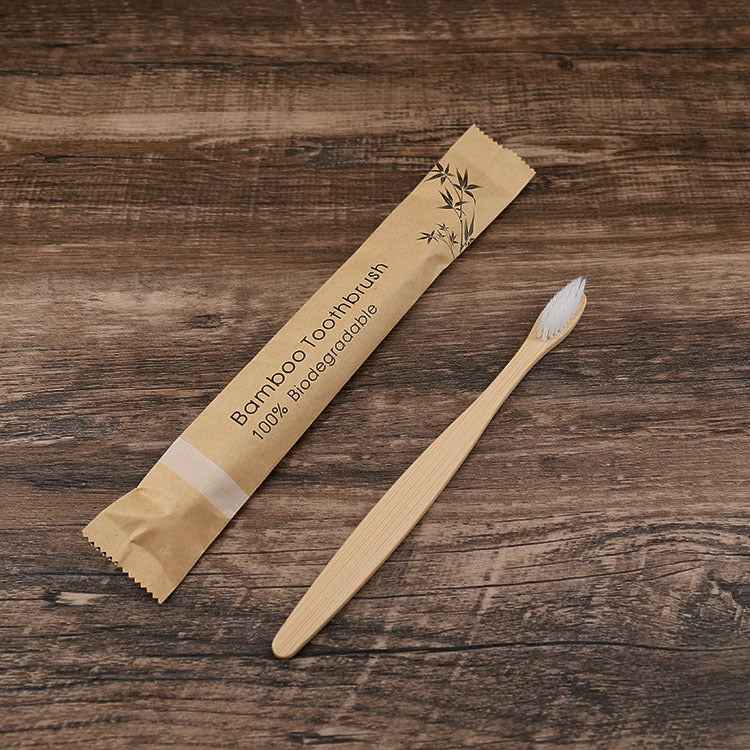 10Pcs Colorful Toothbrush Natural Bamboo Tooth Brush Set Soft Bristle Charcoal Teeth Eco Bamboo Toothbrushes Dental Oral Care